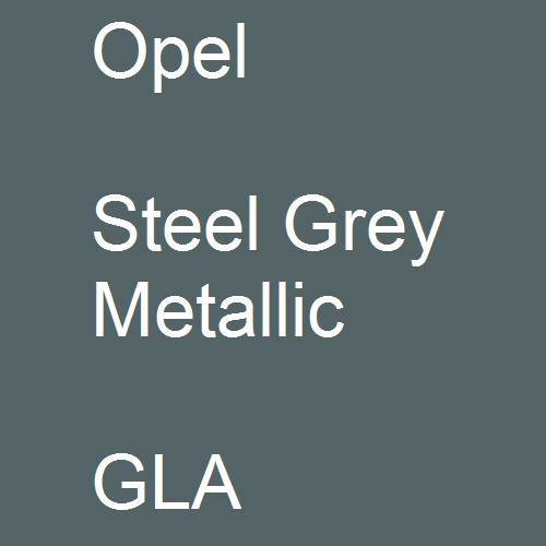 Opel, Steel Grey Metallic, GLA.